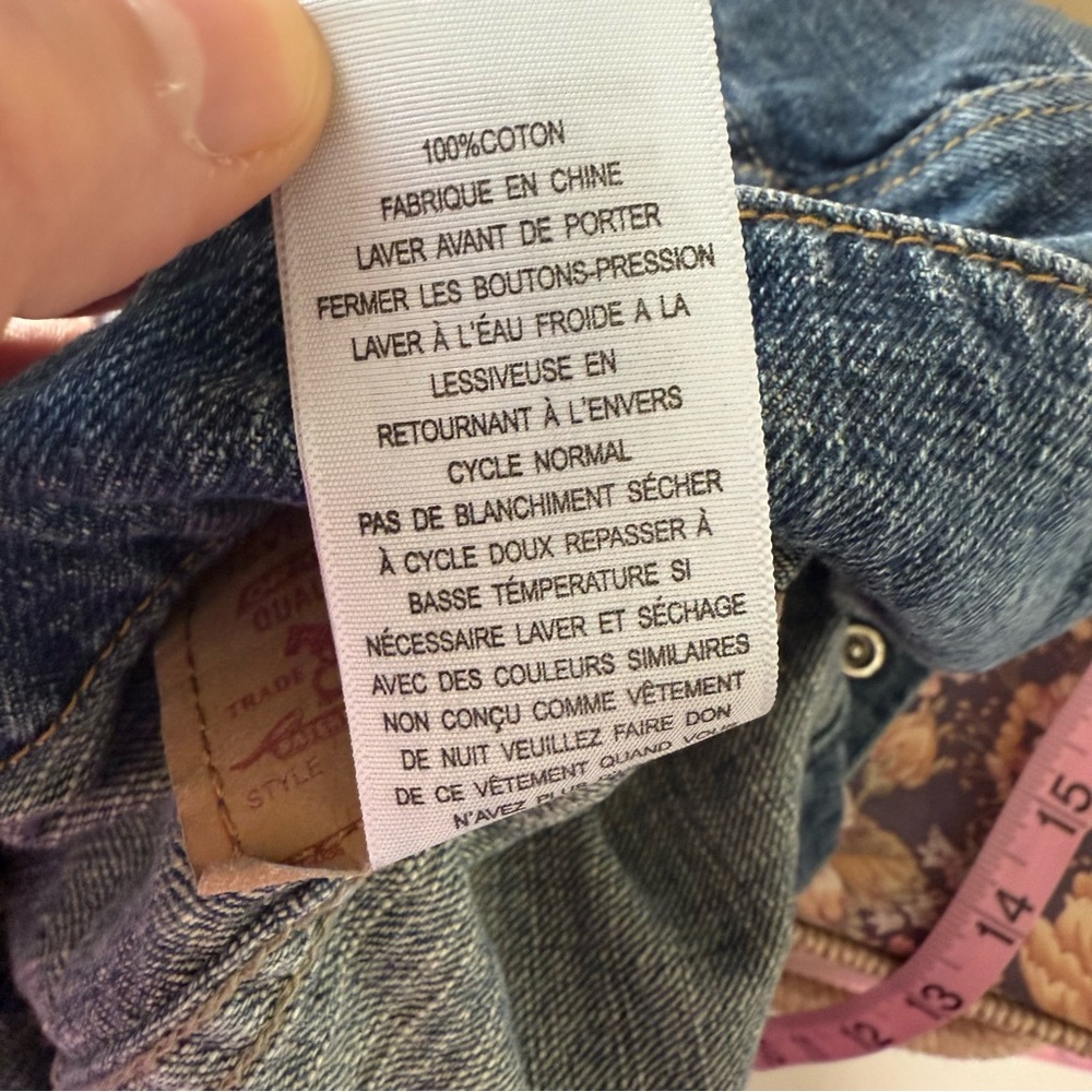 Levi's Blue Jean Jacket for Kids - Picture 4 of 6